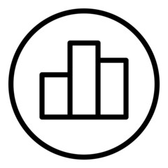 Lleaderboard Button Flat Icon Isolated On White Background