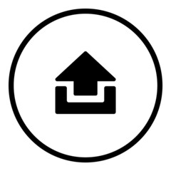 Share Button Flat Icon Isolated On White Background