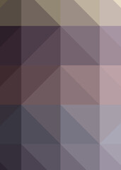 Obraz premium Abstract color Low-Polygones Generative Art background illustration