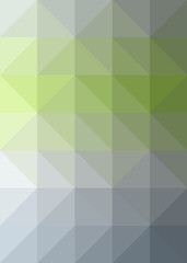 Abstract color Low-Polygones Generative Art background illustration