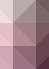 Fototapeta premium Abstract color Low-Polygones Generative Art background illustration