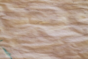 Abstract dirty papere background. Wrinkled dirty paper.
