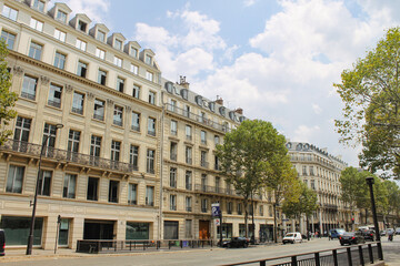 Fototapeta na wymiar Calles de París