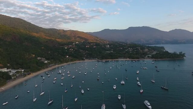 Barcos na ilha