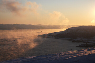 sunrise over the sea