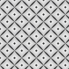 Black and white monochrome square diamond allover repeat surface pattern