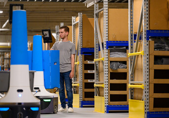 Robot technology with digital technology