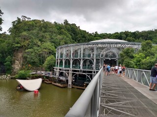 Fototapeta premium bridge over the river