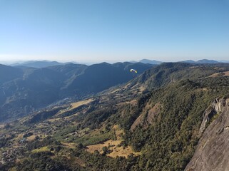 view from the top of the mountain