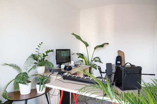 Home Studio Set Up For Virtual Concert