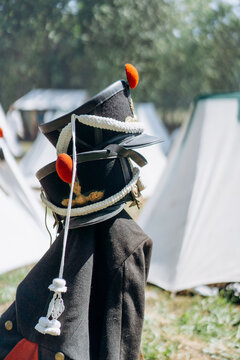 Elements of clothing soldier of the French Revolution