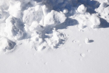 Fototapeta premium Snow texture