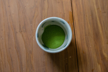 抹茶の粉