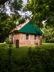 Alte Inselkirche, Spiekeroog, Niedersachen, Deutschland