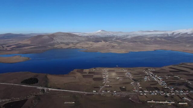 Lake Paravani view from above