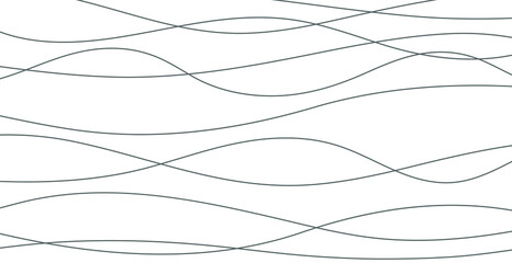 Hand drawn lines. Abstract pattern wave simple seamless, smooth pattern, web design, greeting card, textile, Technology background, Eps 10 vector illustration