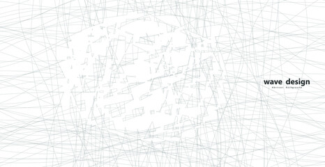 Hand drawn lines. Abstract pattern wave simple seamless, smooth pattern, web design, greeting card, textile, Technology background, Eps 10 vector illustration