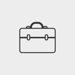 Briefcase vector icon illustration sign