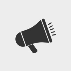 Mega speaker vector icon illustration sign