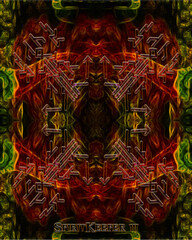 Fototapeta premium Spirit Keeper Sigil Variant 3