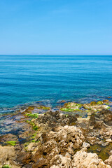 Sea from coast of Crete