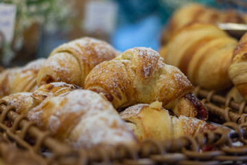 croissant on a plate