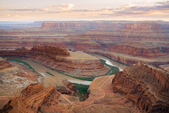Pastel Sunset at Dead Horse Point