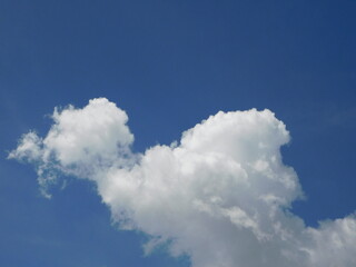 Naklejka na ściany i meble clouds in the sky, blue sky with clouds