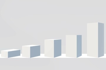 bar graph chart showing business growth