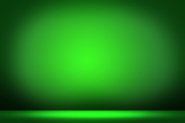 Abstract blur empty Green gradient Studio well use as background, website template, frame