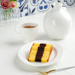 Mini Spiku Lapis Surabaya, Three Layer Cake Originated from Surabaya, Indonesia.