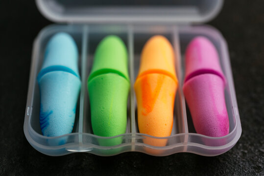 Colorful earplugs