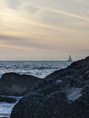 Obraz premium sunset over the sea