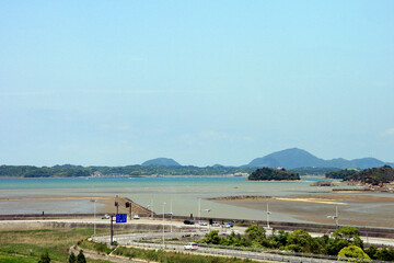 九州熊本、阿蘇山、天草にて