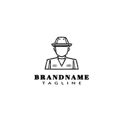 avatar logo icon design template vector illustration