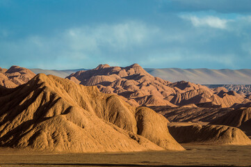landscape in the desert