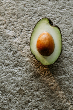 half avocado