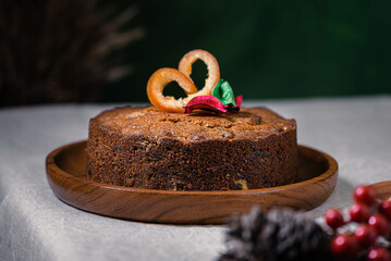 Christmas Fruit Cake with Orange