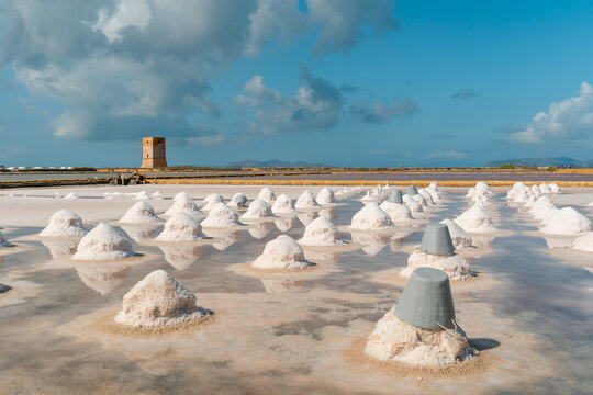 Salt production in Italy