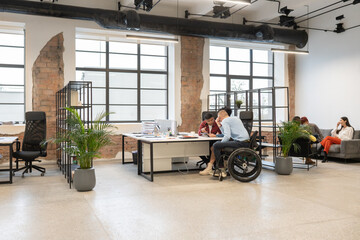 People In The Co Working Space