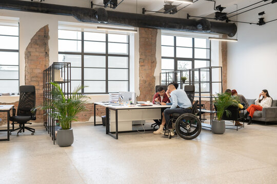 People In The Co Working Space