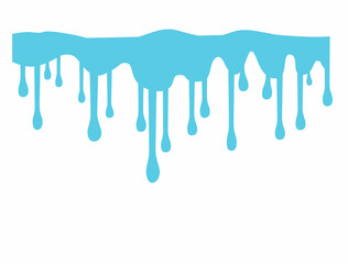 滴る水　背景イラスト