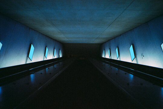 Blue Screen Escalator