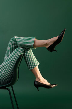 black heels