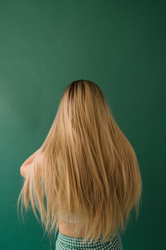 blonde wig
