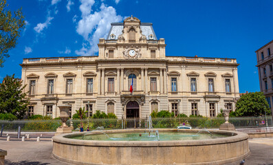 Obraz premium City of Montpellier south of France