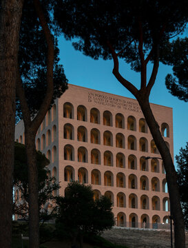 il palazzo della civilt&agrave; italiana in Rome