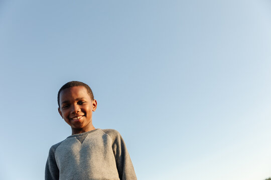 Portrait of a young boy