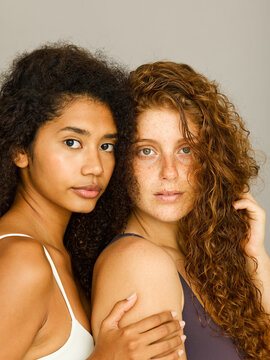 couple beauty wellness portrait 