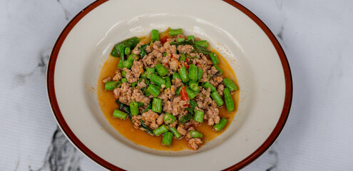 Thai Food Mixed Rice and Soup Dishes